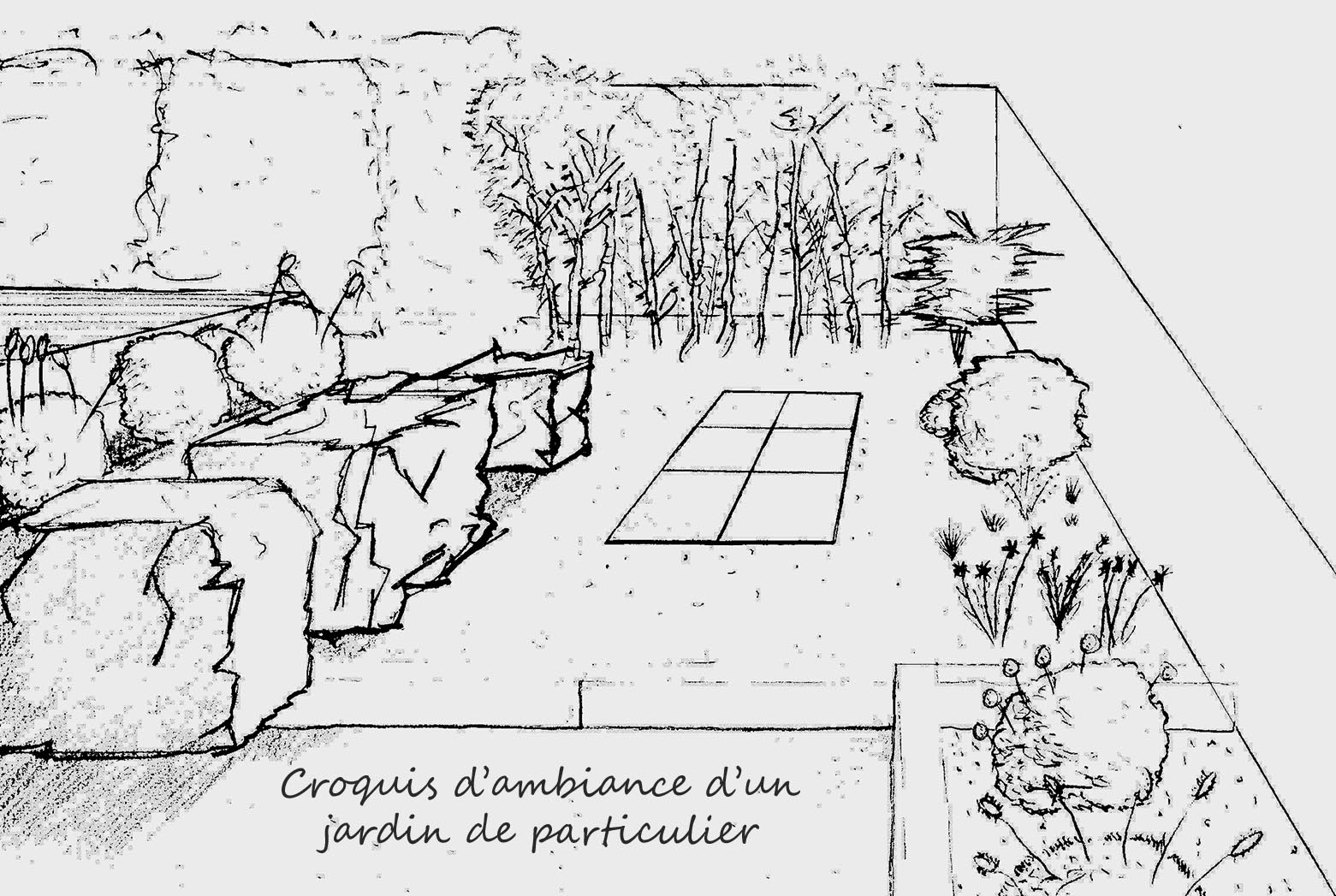 Croquis d ambiance scan