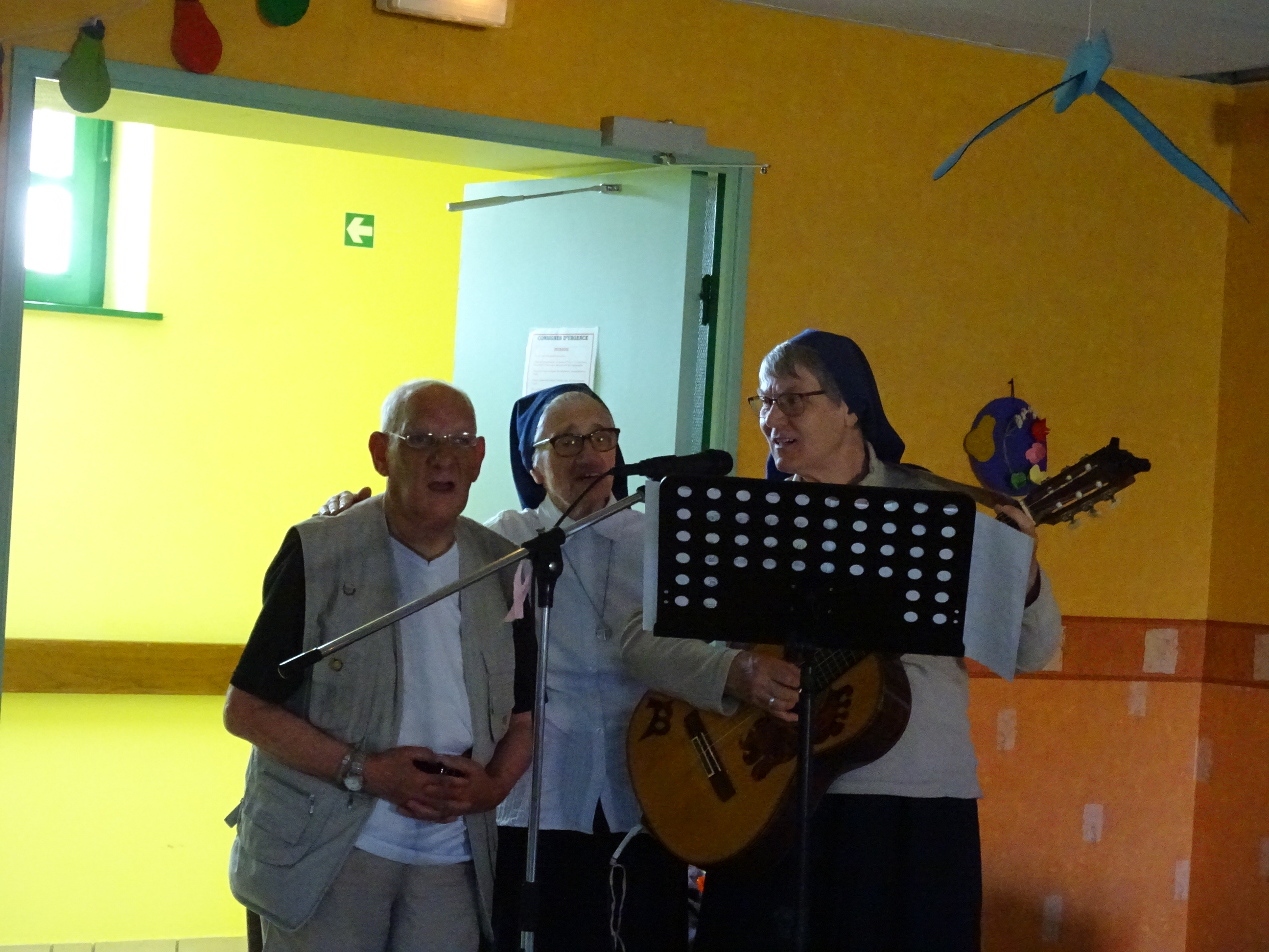 Bernadette, Thérèse et le muet !