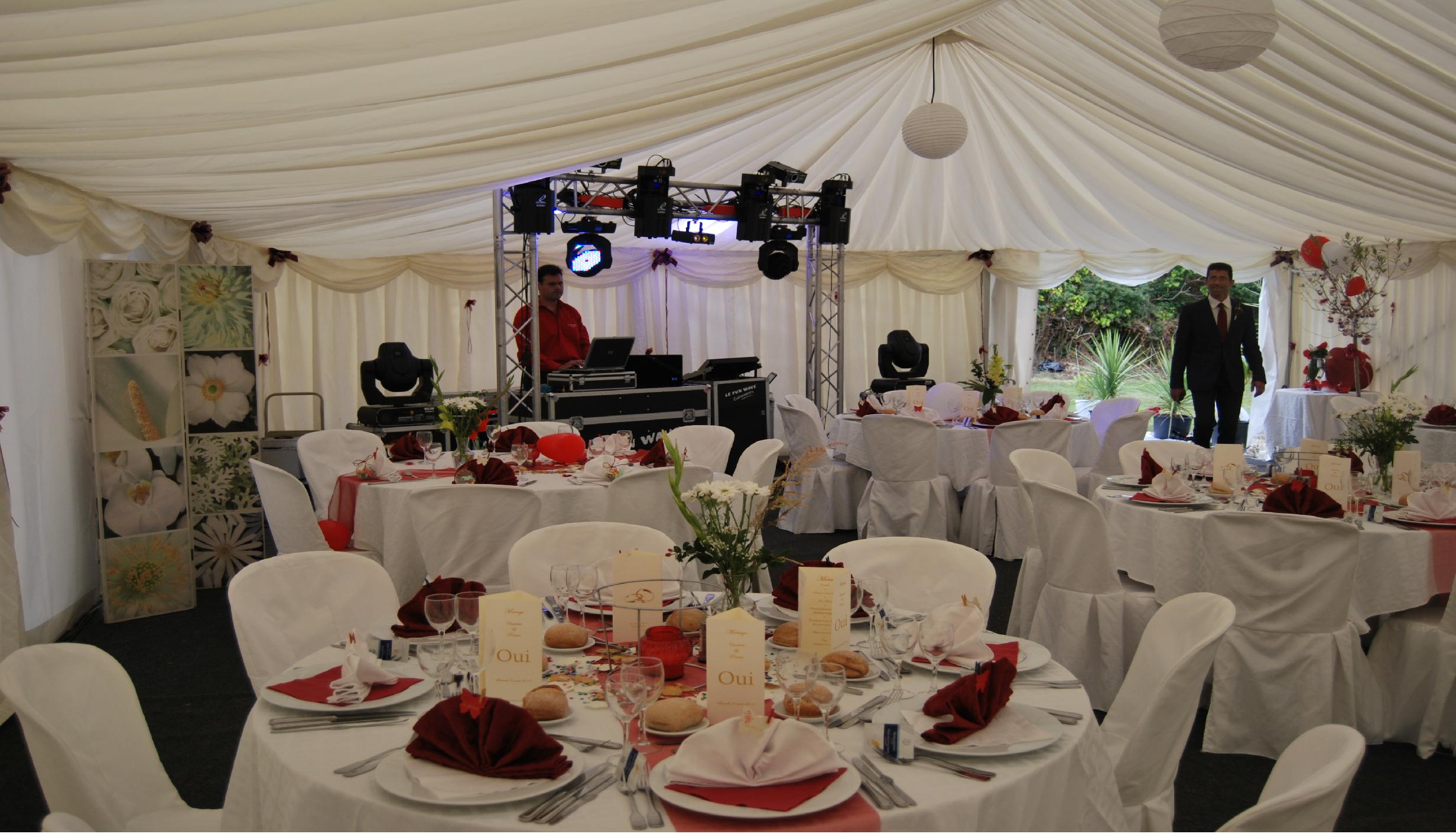 Reception wedding planner