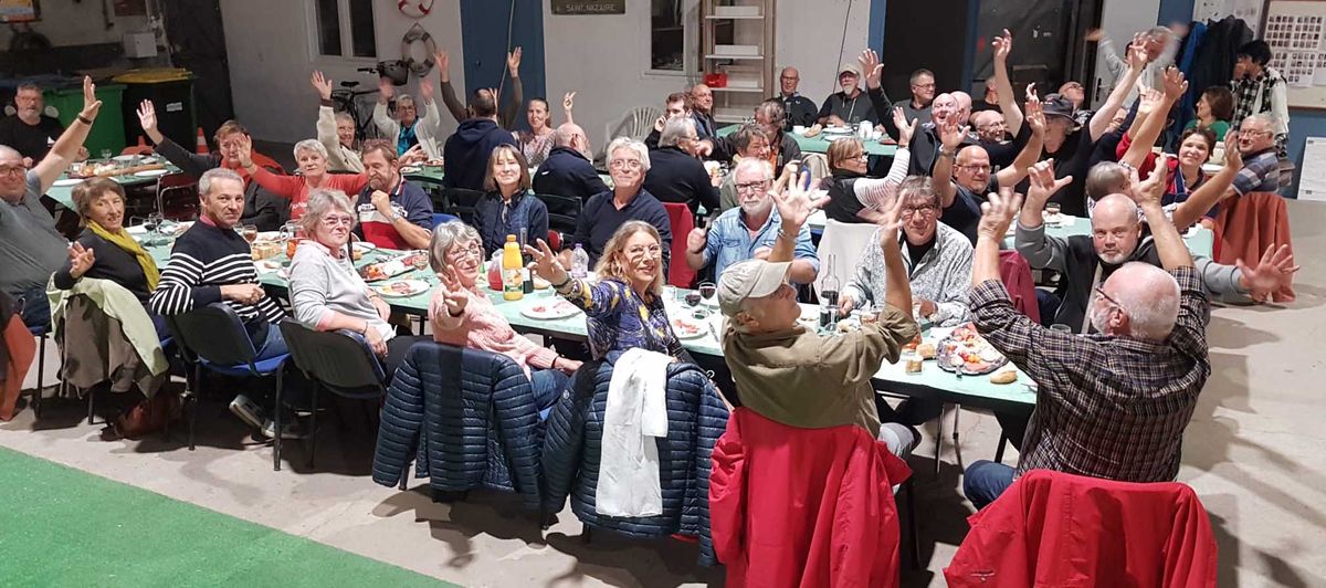 Repas annuel des Vieux Gréements à l'ombre du Boreas