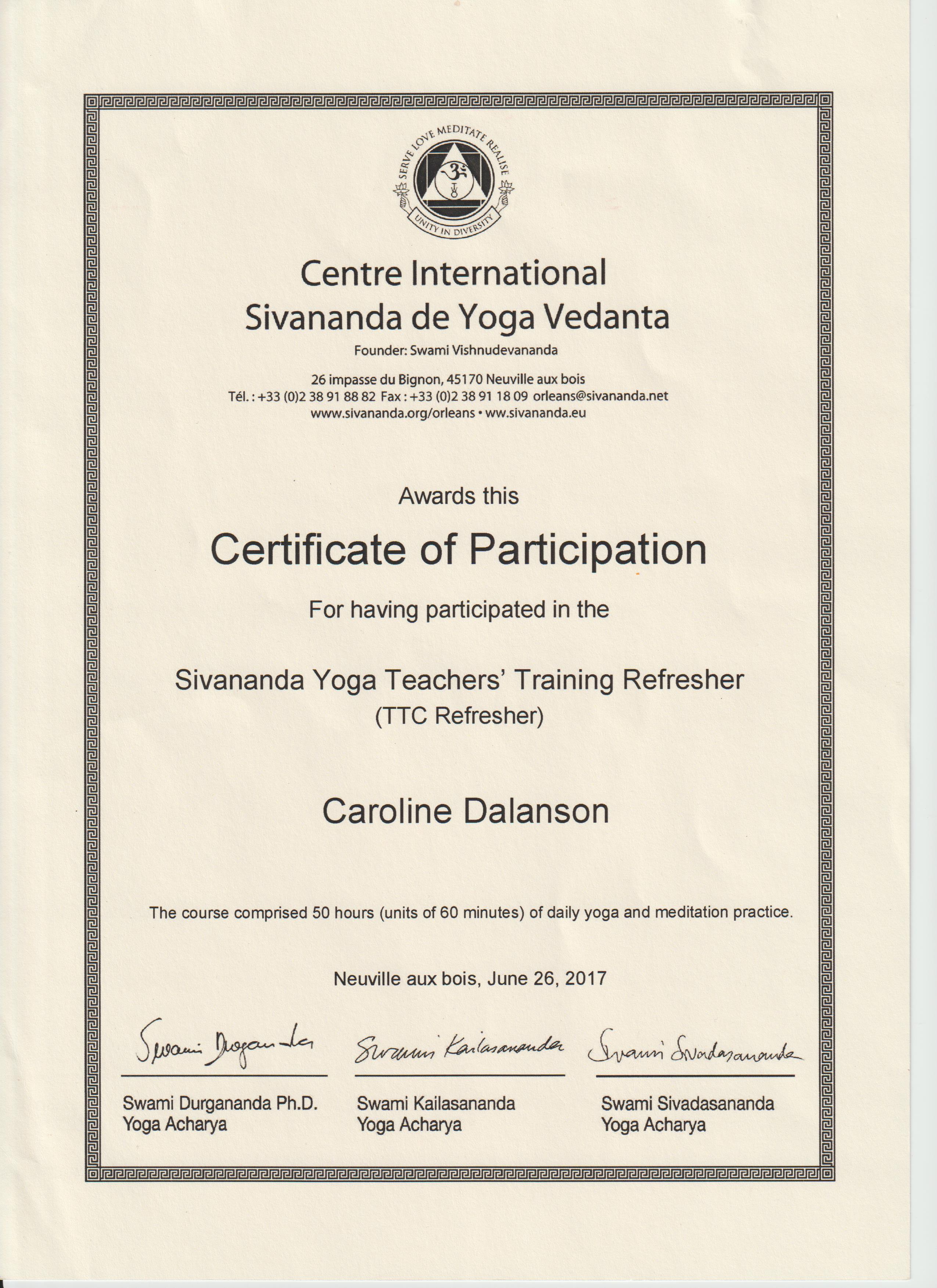 TTC-refresher-50H-Ashram-Sivananada-2017