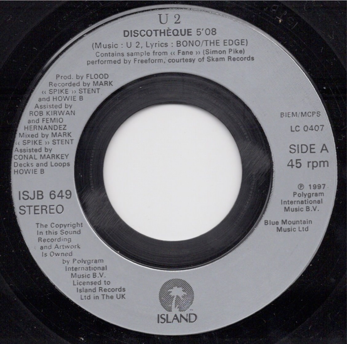 Discotheque uk 649 jb a 