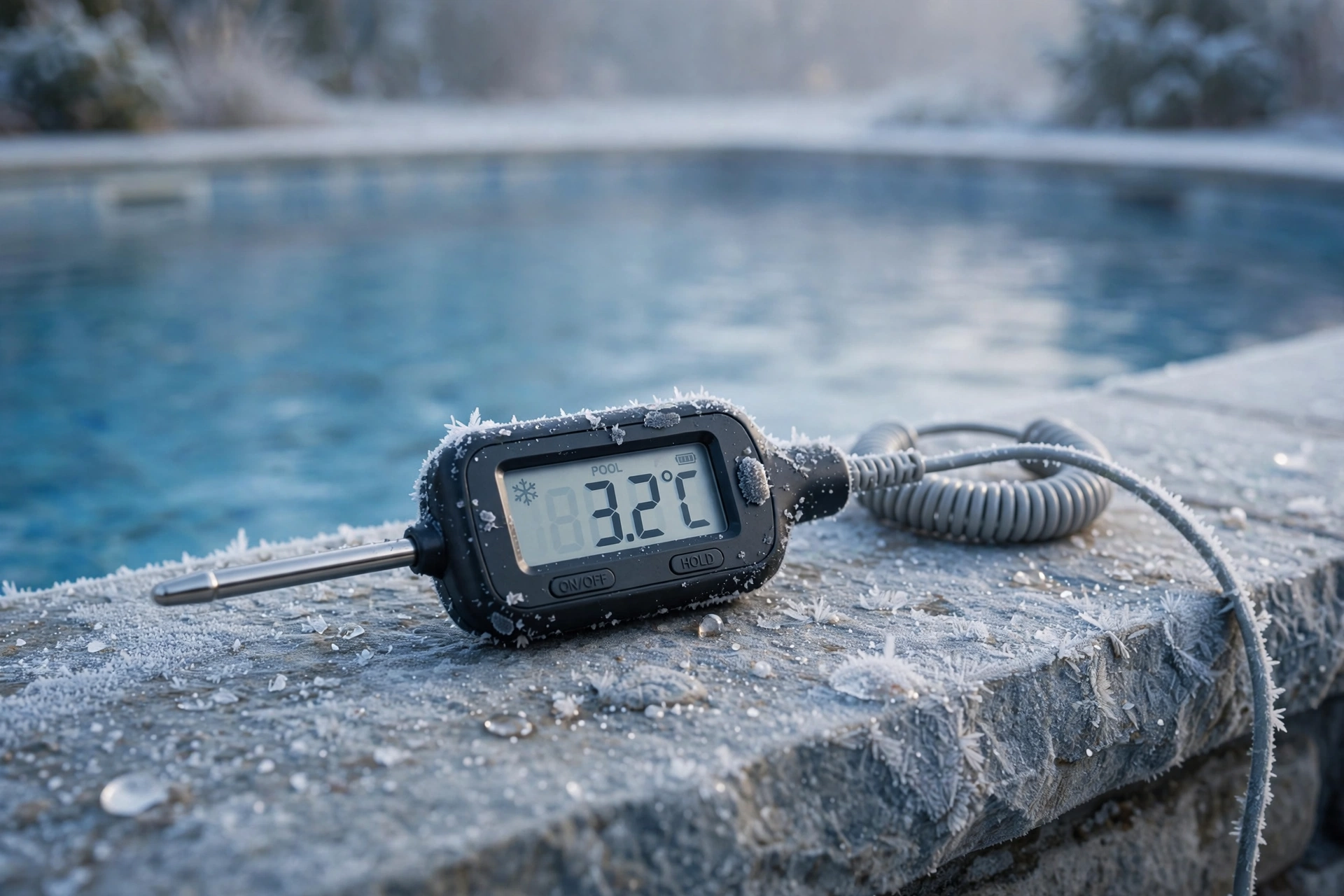 Hivernage piscine : actif ou passif, le thermomètre décide