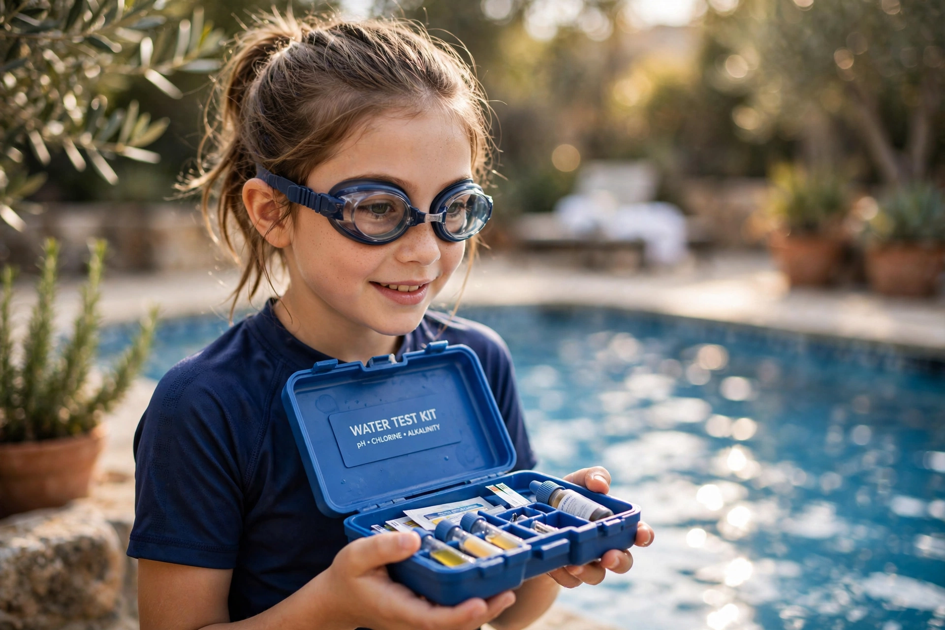 Vos yeux piquent à la piscine ? Causes et solutions