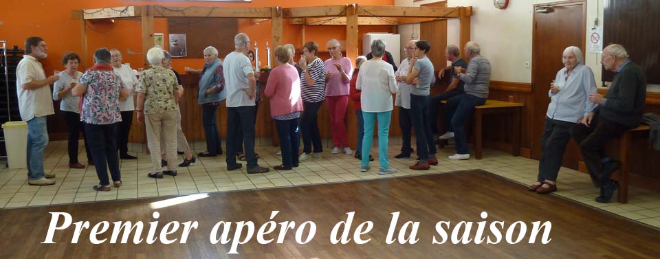 Premier apero de la saison 2019 2020