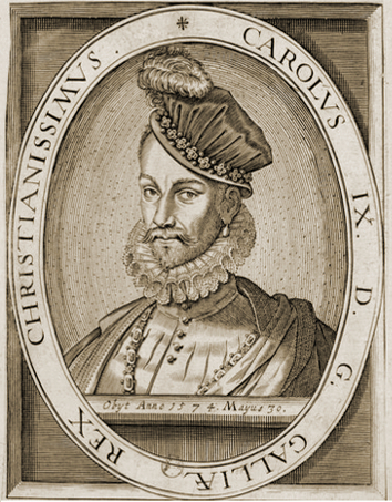 Charles IX
écu d'or louis d'or Riom