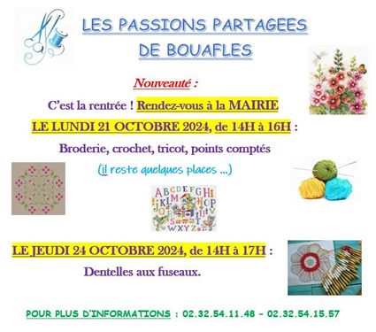 2024 flyer passions partagees