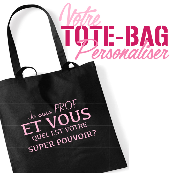 Picto tote bag 