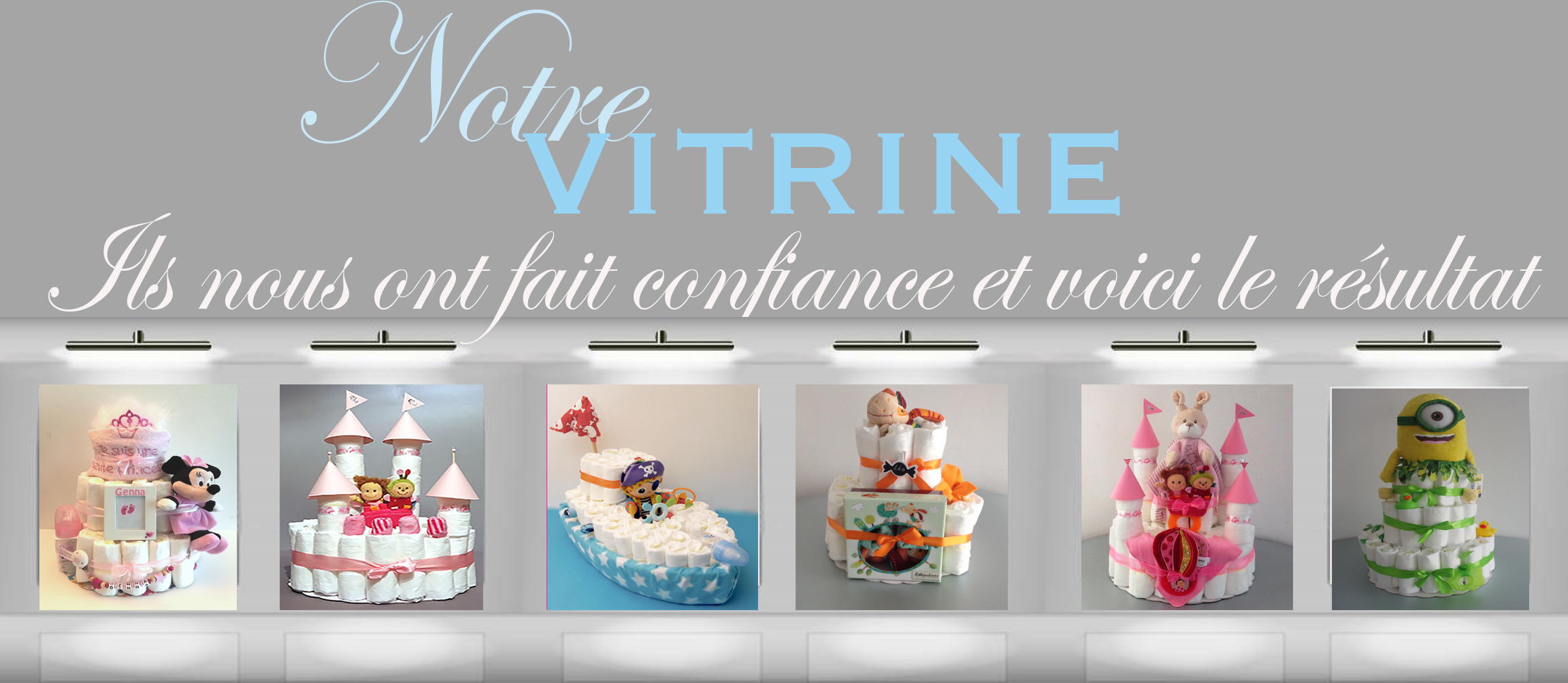 Vitrine virtuelle des réalisations de Les ptits bidous.be 