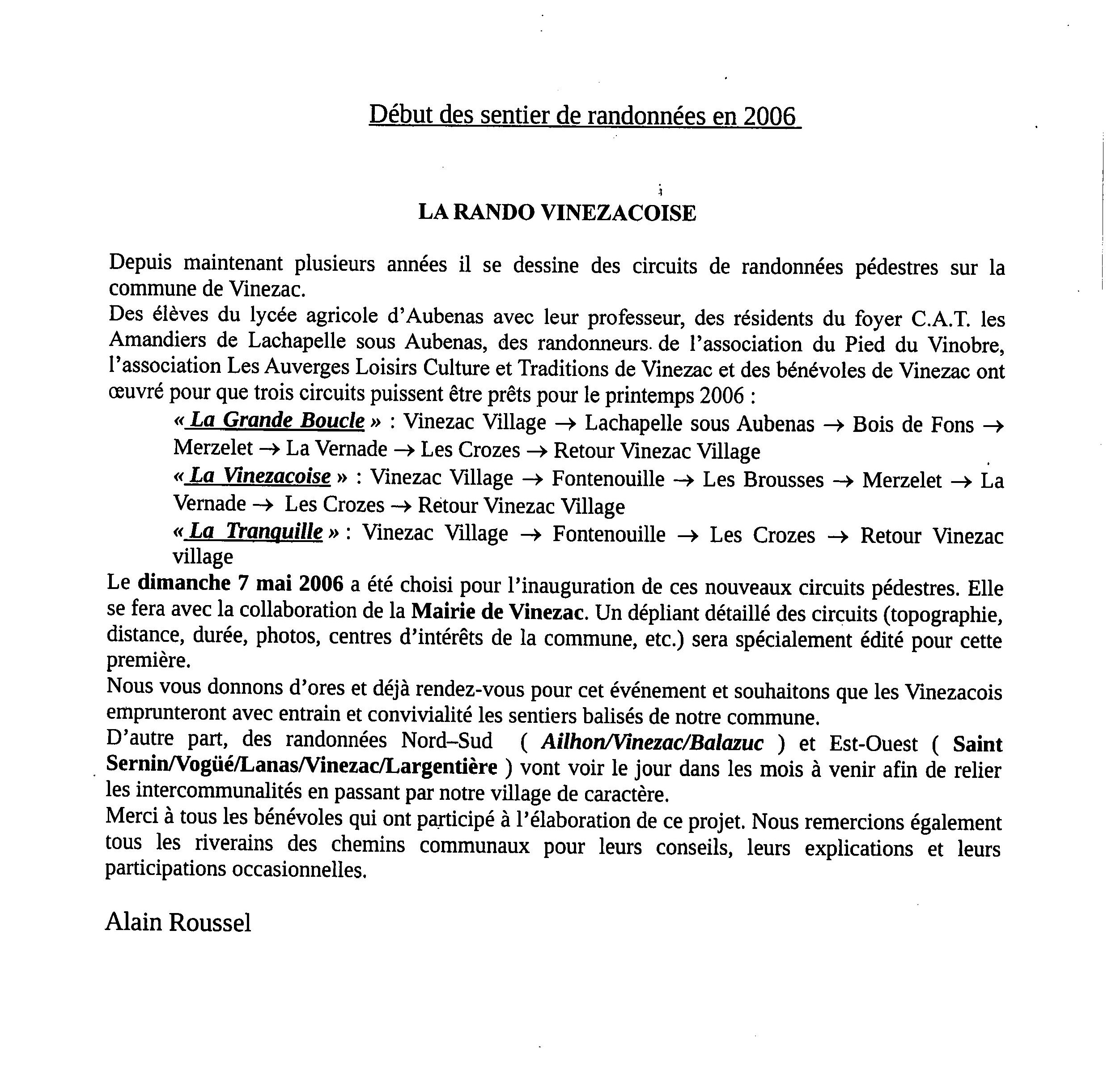 Historique 1 001 bis