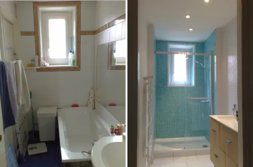 Remplacement d'une baignoire par une douche à Rezé