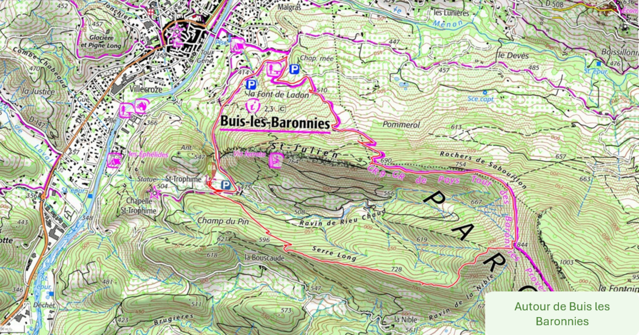Autour de buis les baronnies