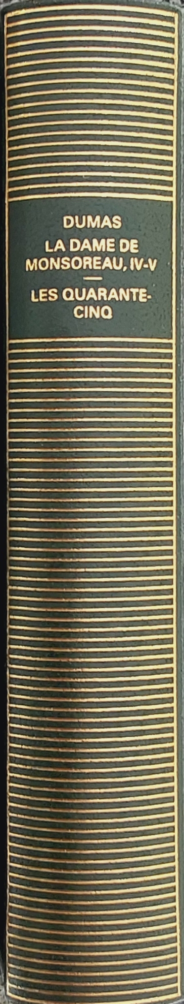 Volume 669 d'Alexandre Dumas dans la Bibliothèque de la Pléiade.