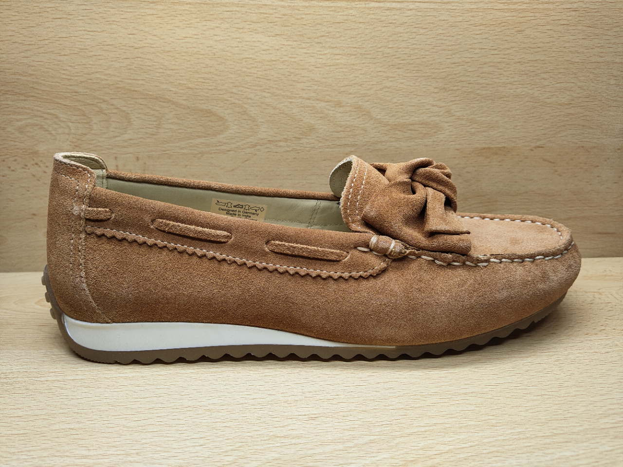 Mocassin ara marron 12 27706 03 ext auxpiedssensibles chaussures com