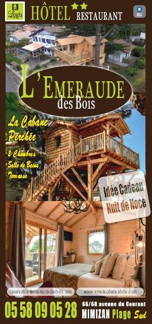 Encart pub l emeraude des bois