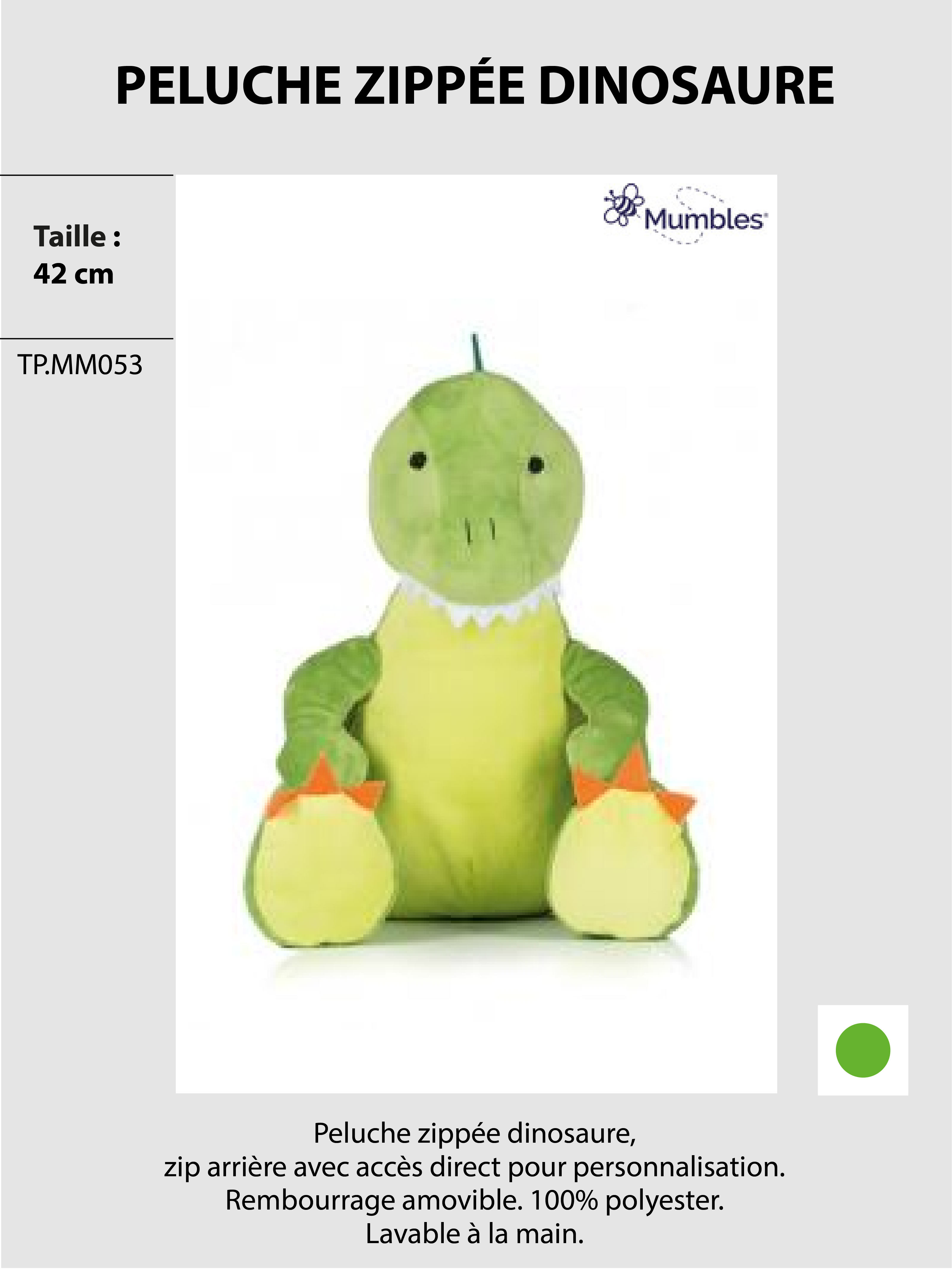 Peluche-dinosaure