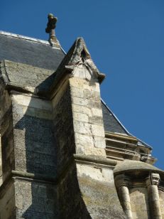 + Abside de l'Abbatiale de CORBIE, rue Charles de GAULLE / Photo : Paul PARIS, Tous droits réservés