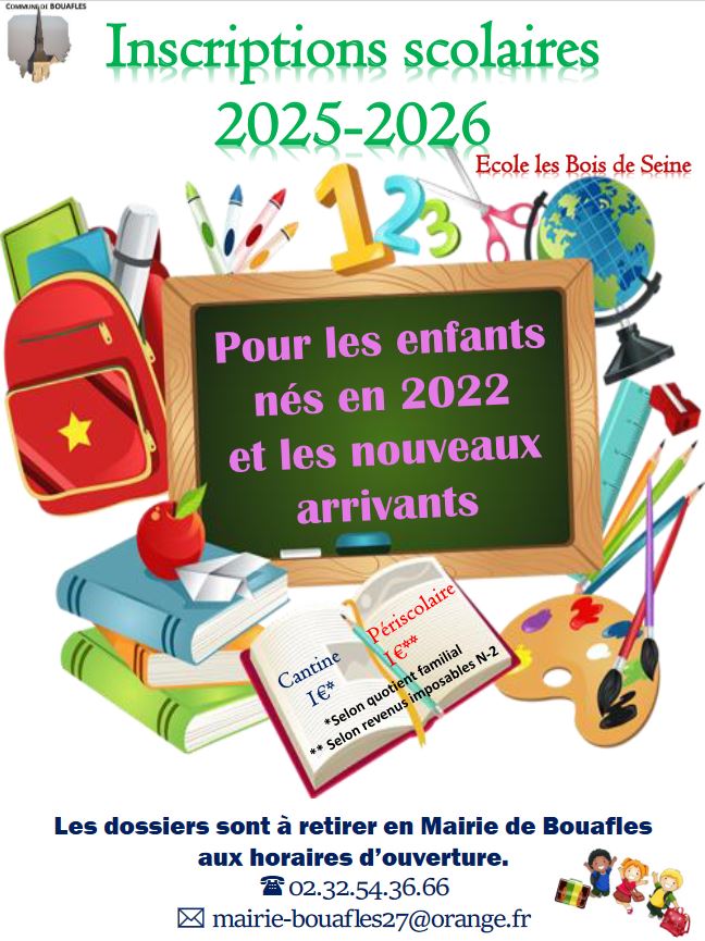 2025 Inscription-rentree-ecole-des-Bois-de-Seine-2025-2026