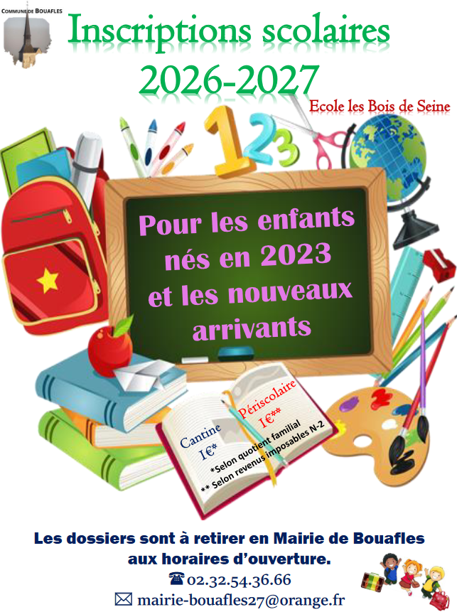 2026 Affiche-inscriptions-ecole-rentree-2026-2027