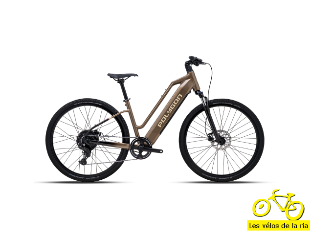 Vente velo electrique polygon my25 kalosi miles brown velo de la ria etel 56