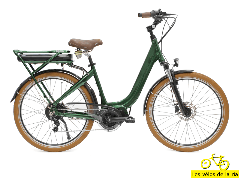 Vente velo electrique vitality vintage marque arcade cycles velos de la ria 56 morbihan