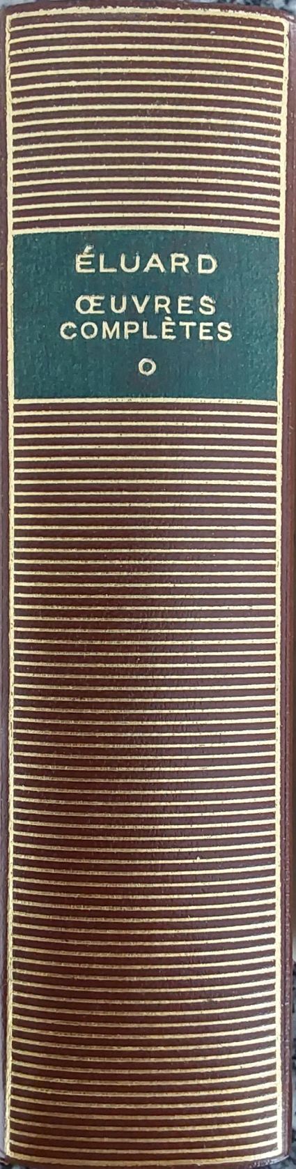 Volume 200 de Paul Eluard dans la Bibliothèque de la Pléiade