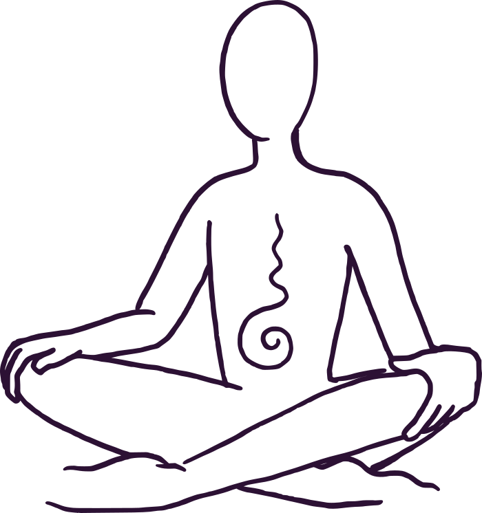 Meditation violet