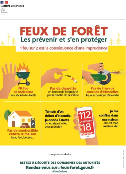 Prevention feux de foret