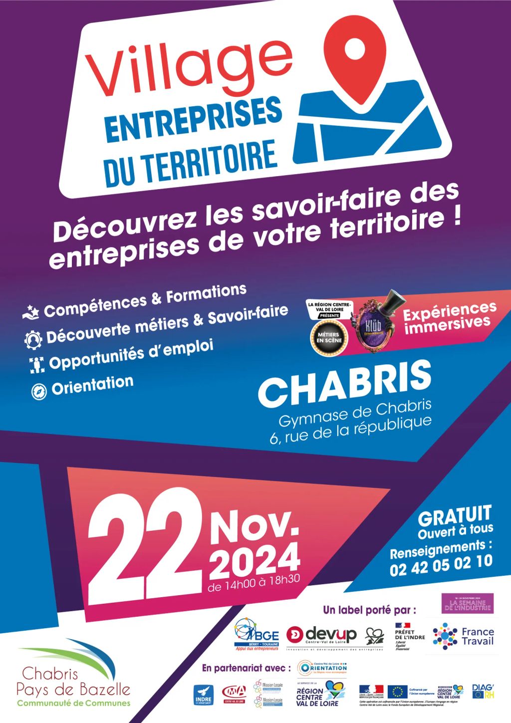 VillageEntreprises 2024 AffichesA3 Chabris HD