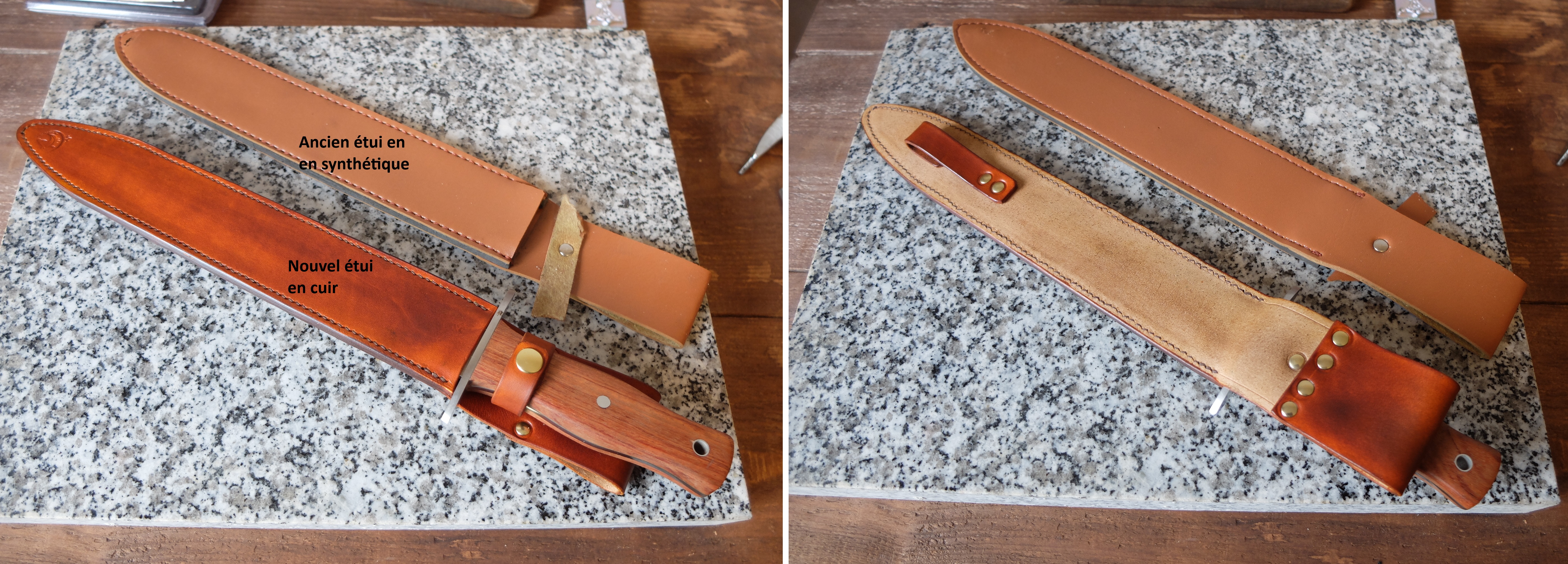 Etui Couteau Martial