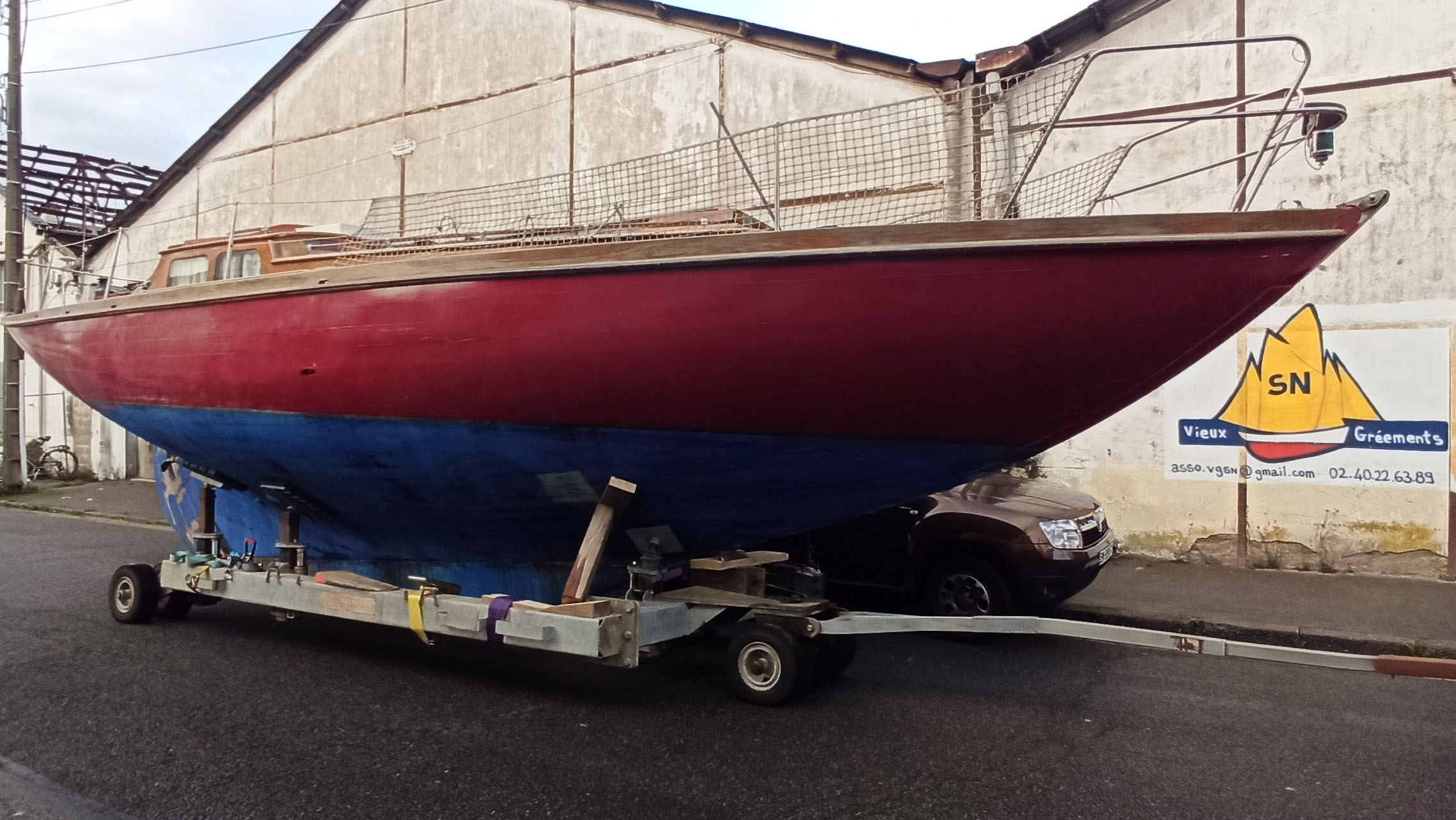 De Benodet à Saint Nazaire, le Boreas arrive à son nouveau port d'attache