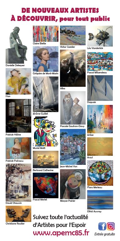 2020 03 Mouilleron le Captif les artistes presents