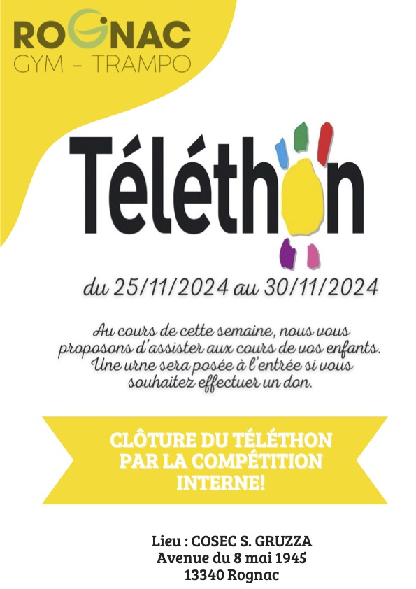 Semaine du Téléthon