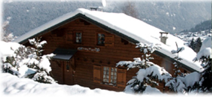 Entrée Chalet hiver