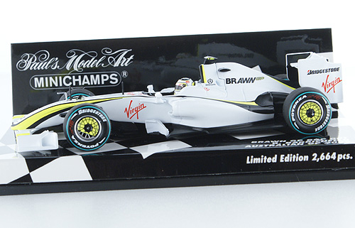 Fabricant : MINICHAMPS
Marque : Brawn Mercedes
Type : BGP001
Année : 2009
Echelle : 1/43
Couleur : Jaune/Blanc
Matière : MT
Référence fabricant : 400090123
Pilote :Rubens Barrichello
Remarque : Edition limitée GP Australie
Prix : 35 euros