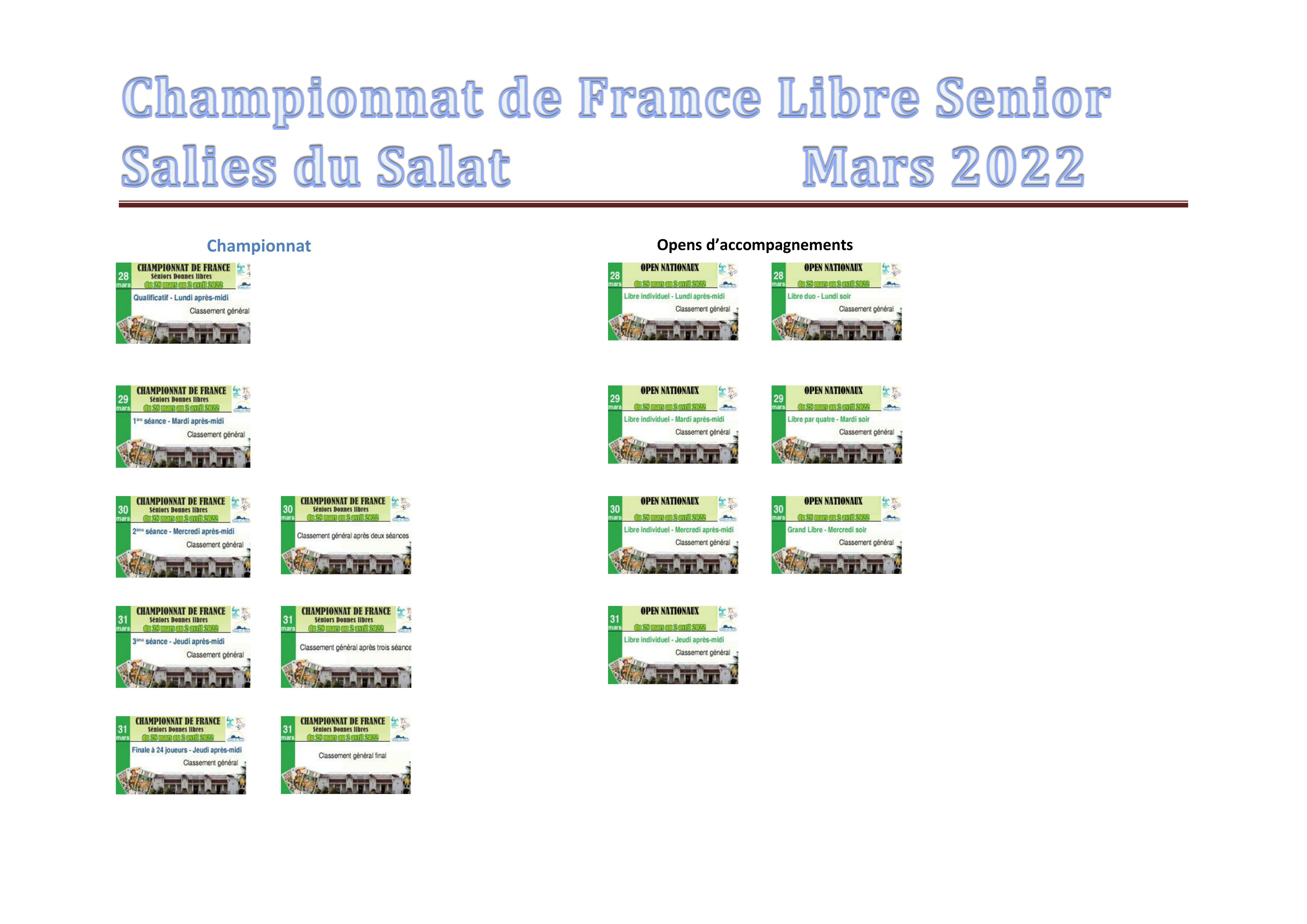 Ls salies mars 2022