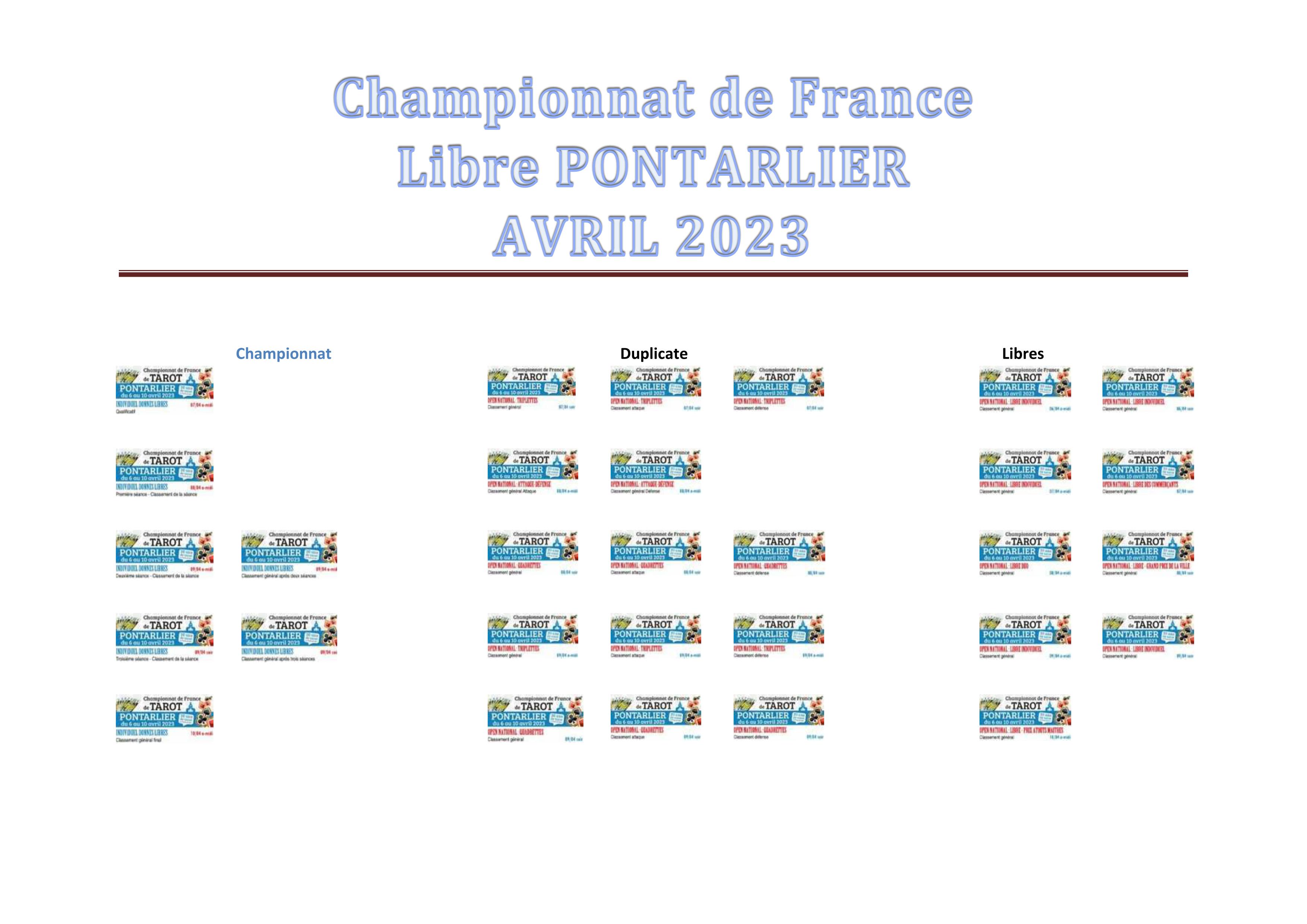 Libre pontarlier 2023