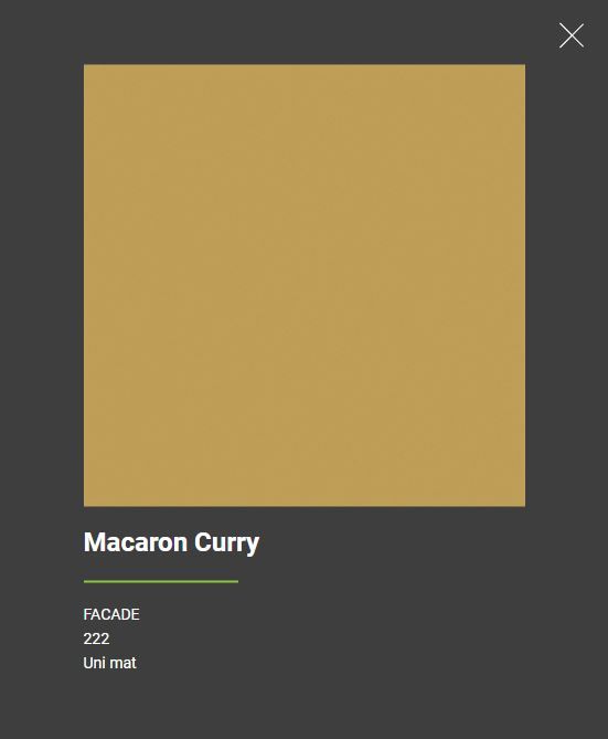 Macaron curry