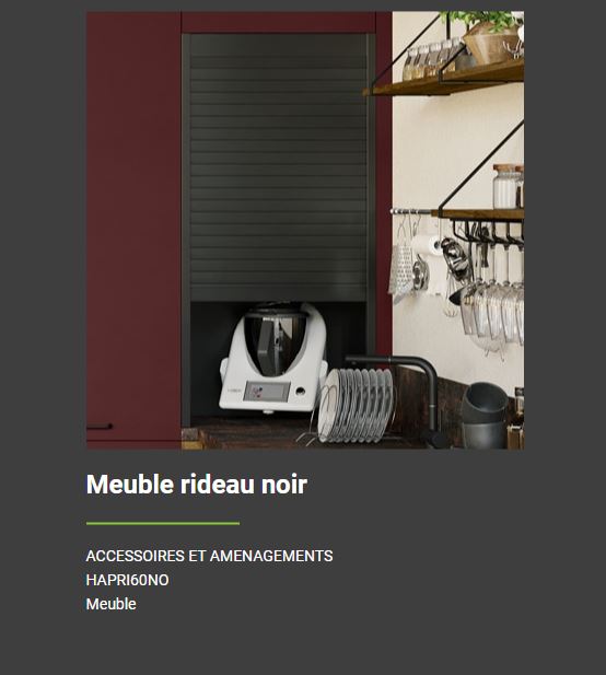 Meuble rideau