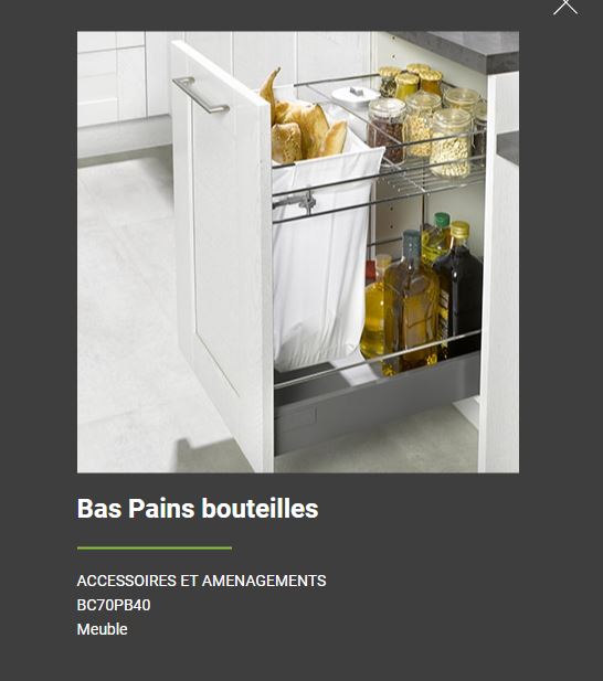 Pain bouteilles