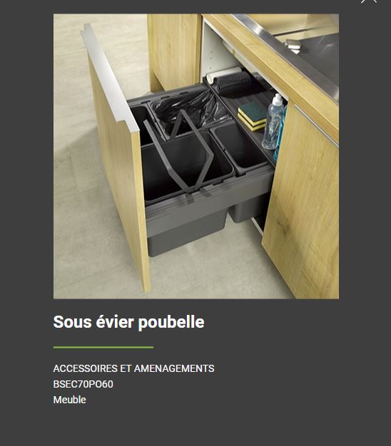 Poubelle de cuisine