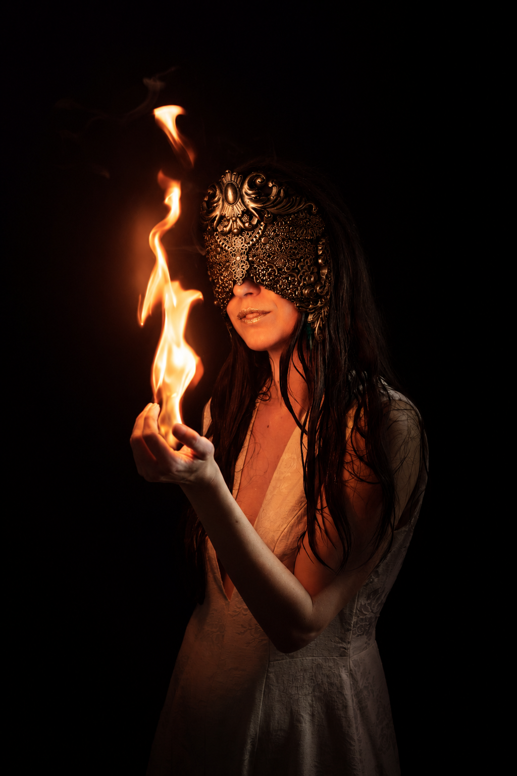 Feu masque