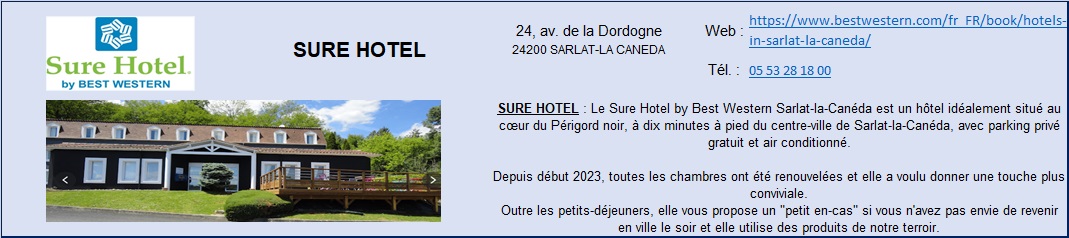Sure hotel cartouche site