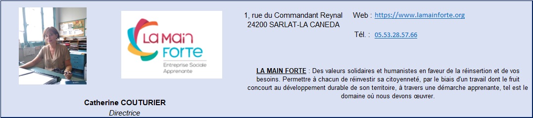 La main forte cartouche site
