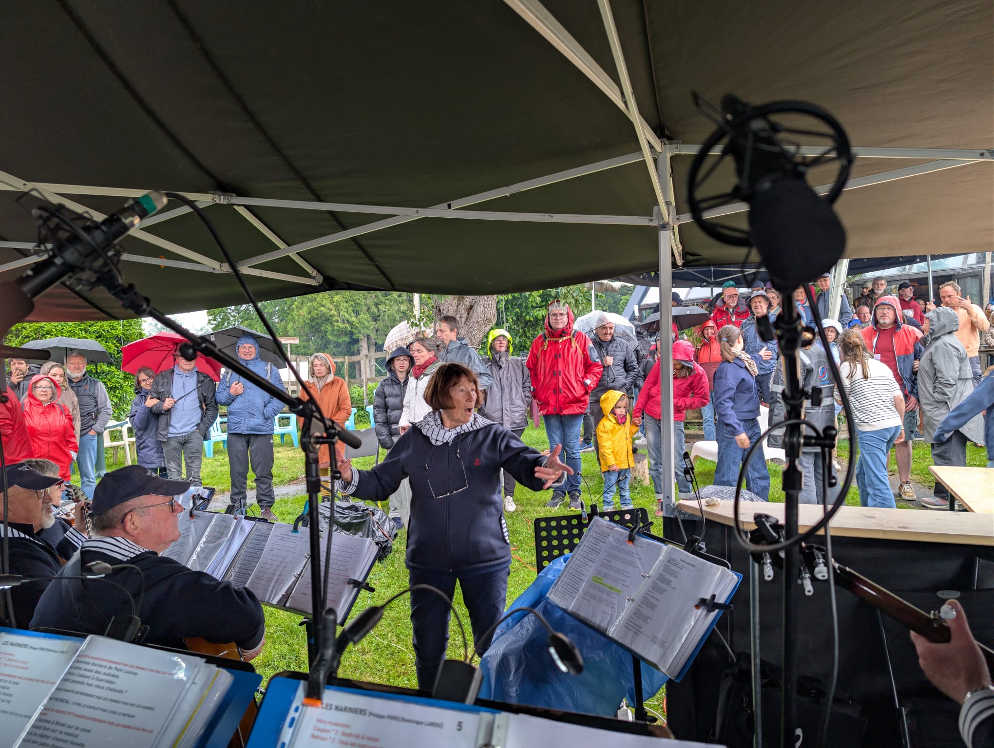 Singing in the rain