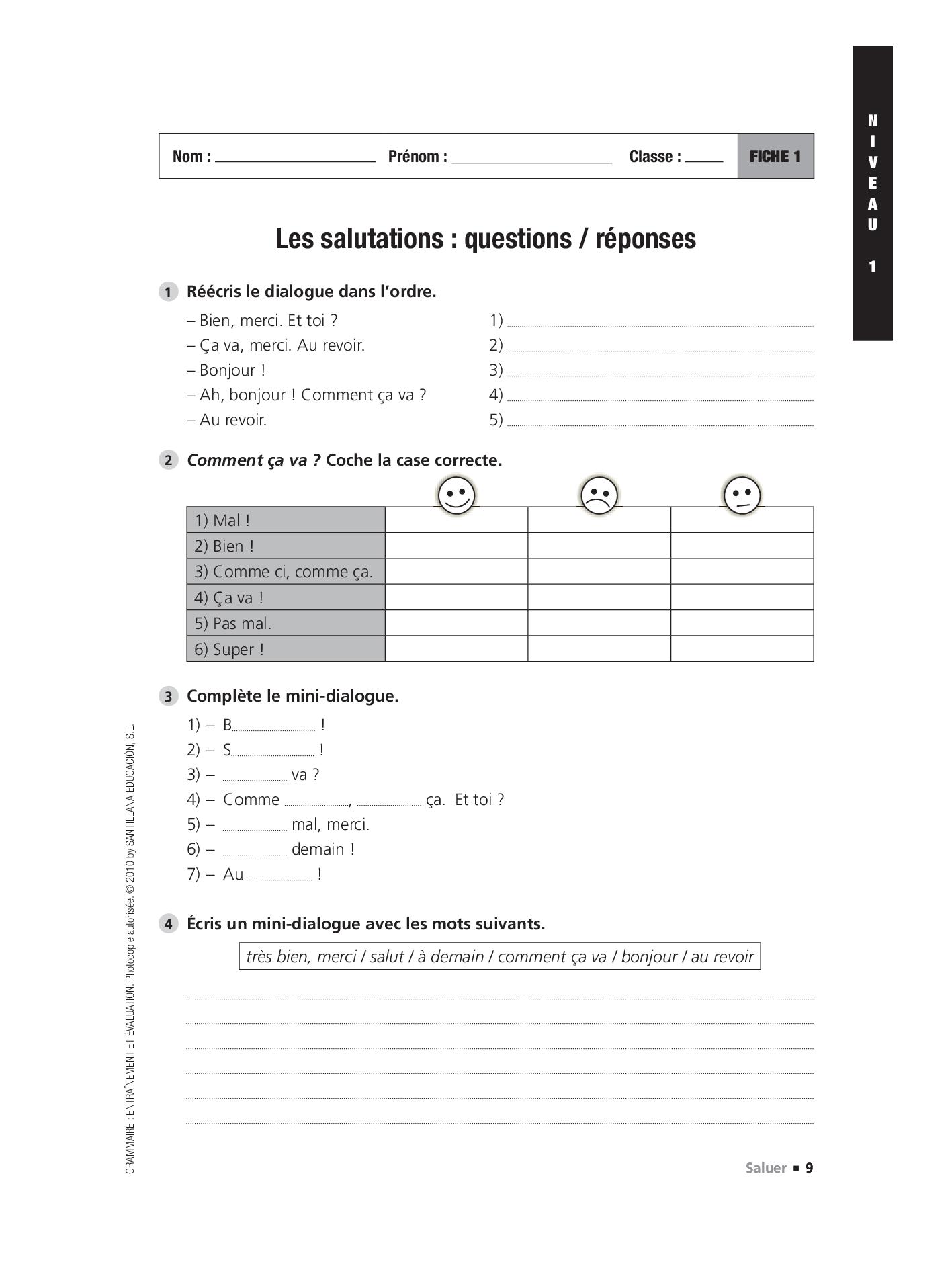 exercices, cours, francais, cycle, 3.1, ecole, fondamentale, primaire
