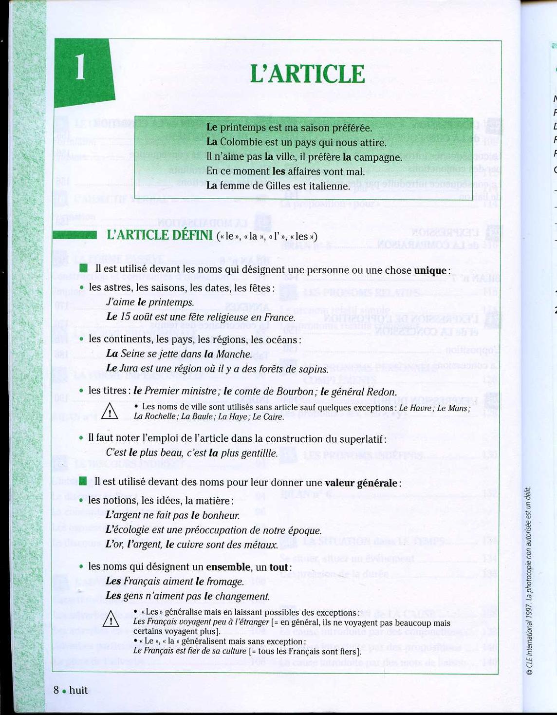 exercices, cours, francais