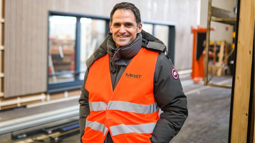 Fabrice millet PDG du groupe millet, pour la formation FSSD.