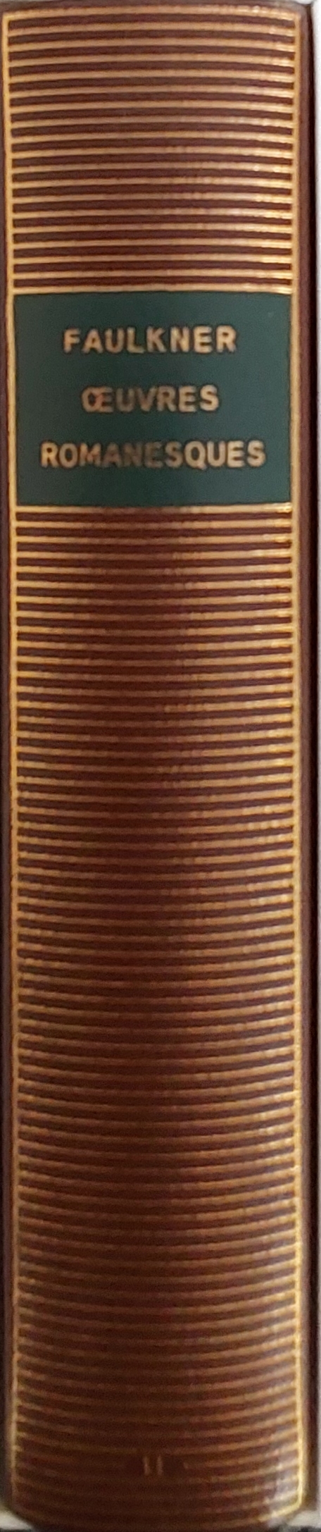 Volume 417 de Faulkner dans la Bibliothèque de la Pléiade