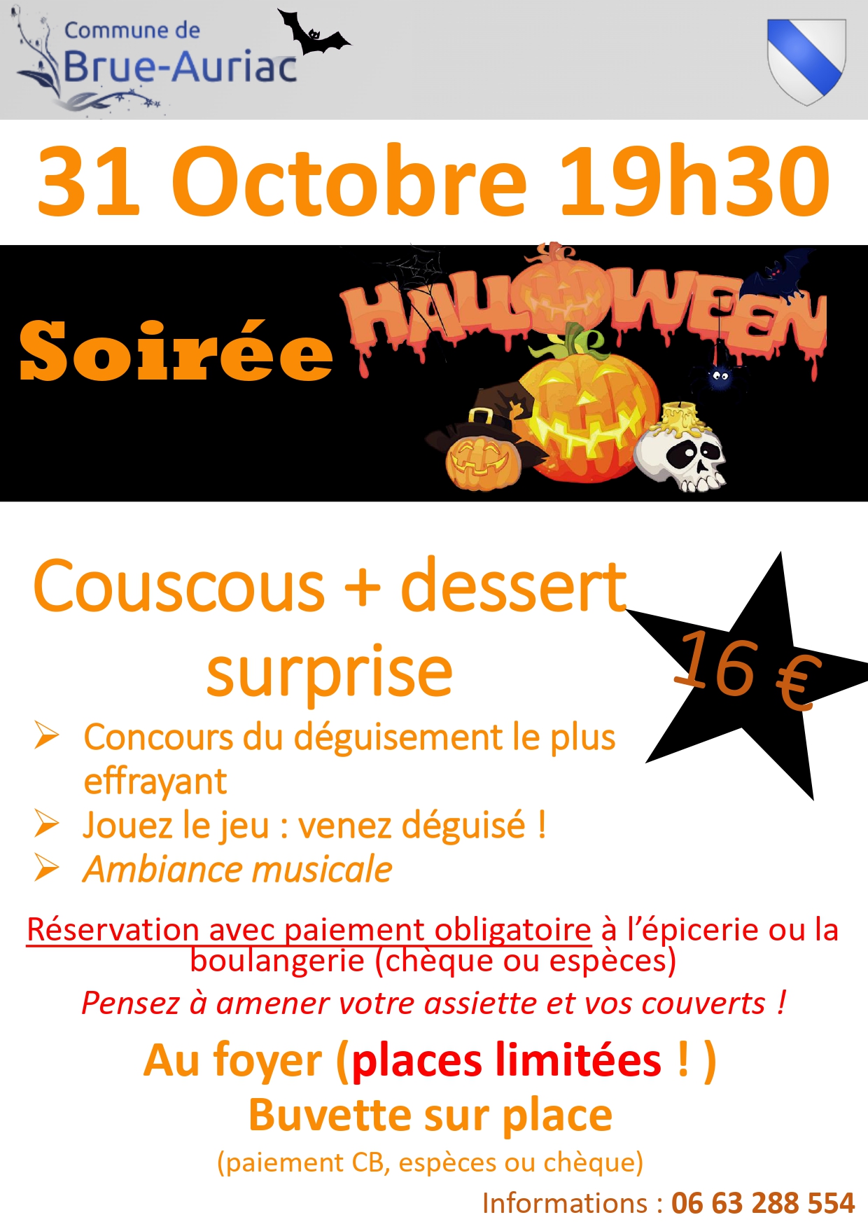 Soirée halloween